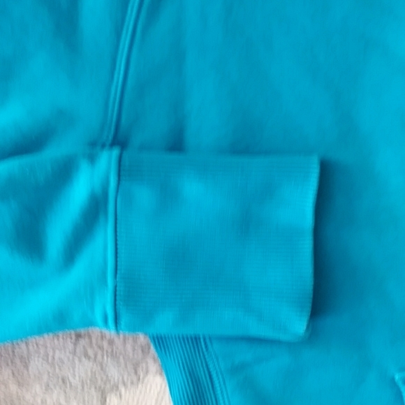 Under Armour Storm Fleece Pullover Hoodie Sweatshirt Loose Fit Small Blue Green - Picture 11 of 16